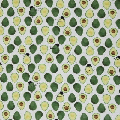 Jersey | Madrid | Avocado | grün weiß